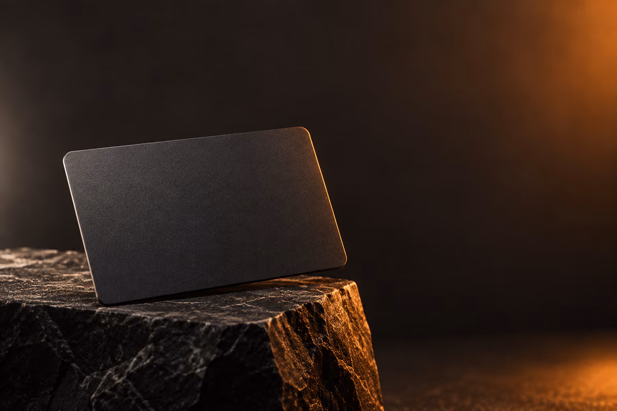 Допълнителна физическа NFC карта Ninja Card със заоблени ъгли